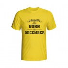 Majica Legends are born in december