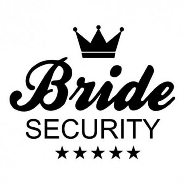 Ženska majica Bride Security