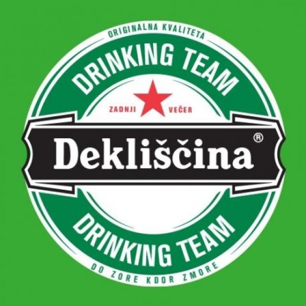 Ženska majica Dekliščina drinking team
