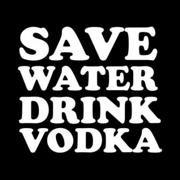 Majica Save Water Drink Vodka