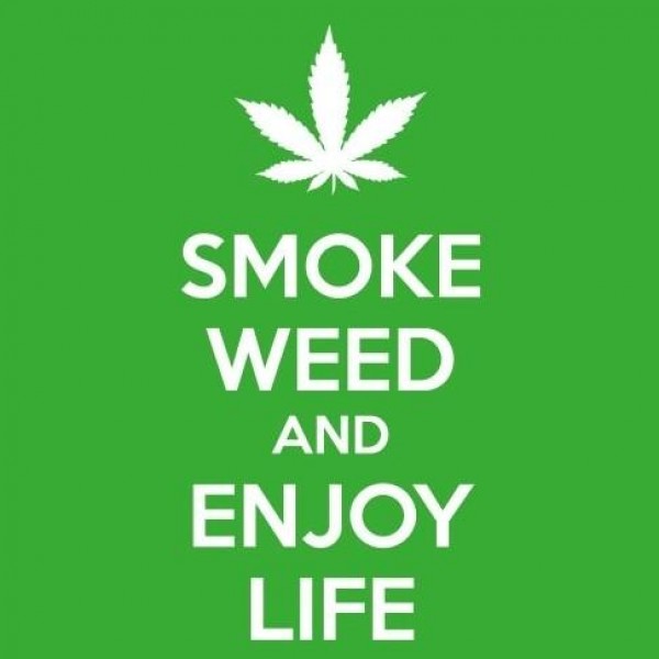 Majica Smoke weed and enjoy life