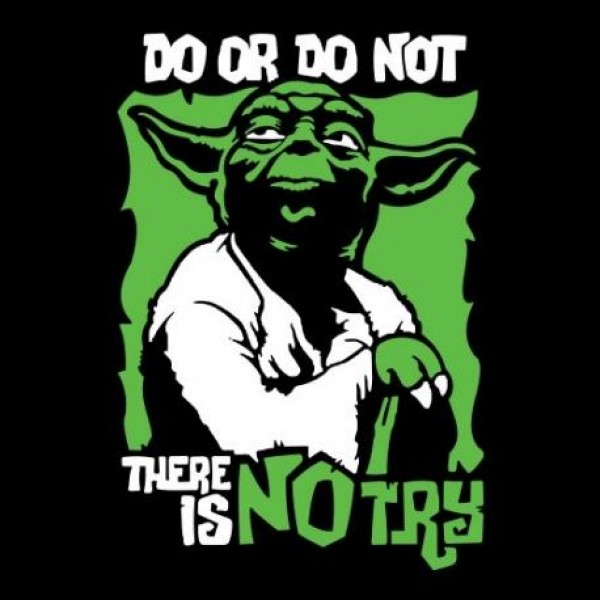 Majica Yoda Do or do not there is no try