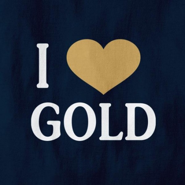 Majica I Love Gold